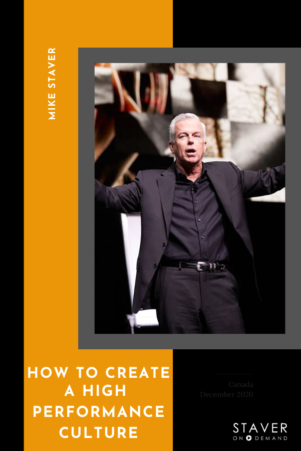 How to Create a High Performance Culture
